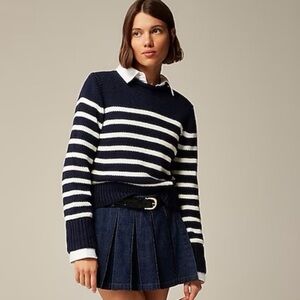 NWT J.Crew Heritage Rollneck™
Sweater In Navy Stripe. Size M.